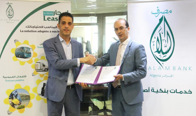 Partnership agreement between PETROGEL AND SALAMA-BANK Algeria